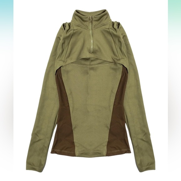 Nike Jordan 23 Engineered Women's 1/4-Zip Long-Sleeve Top Tight Fit - Picture 3 of 9